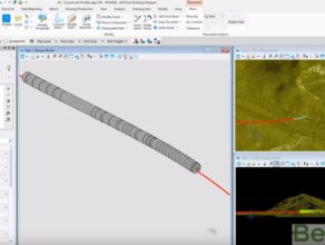Modellare un tunnel con il Profile Tool di AECOsim Building Designer